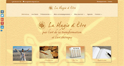 Desktop Screenshot of lamagiedetre.com